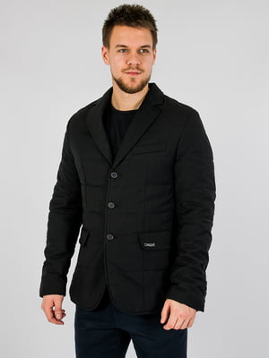 Куртка-піджак чорна | 6439113