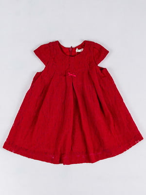 Сукня мереживна червона | 6439176