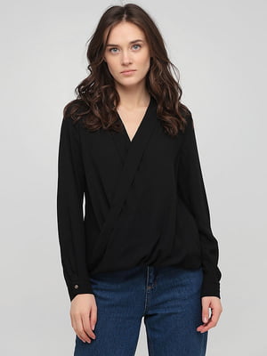 Блуза черная | 6439716