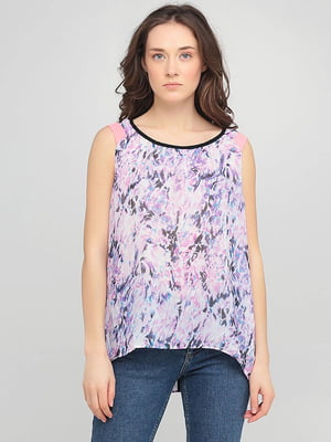 Блуза абстрактной расцветки | 6439796