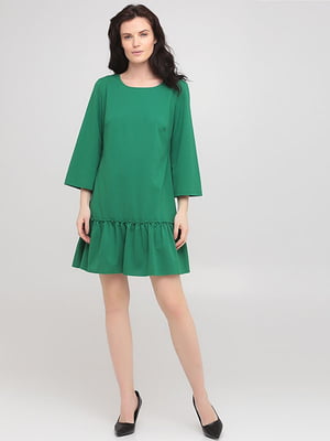 Сукня А-силуету зелена | 6439812