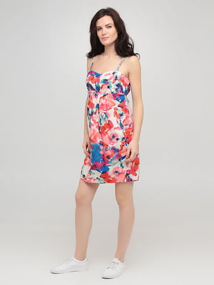 Сукня в різнокольоровий квітковий принт | 6440051