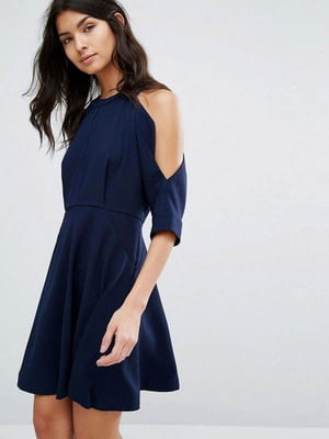 Сукня А-силуету синя | 6440177
