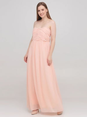 Платье А-силуэта розовое | 6440268