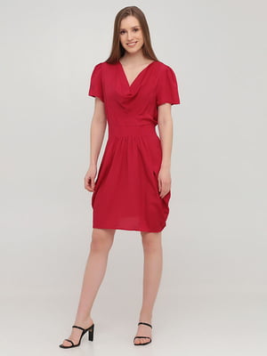 Платье-футляр красное | 6440269