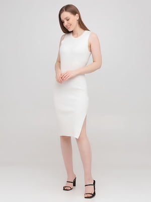 Платье-футляр белое | 6440830