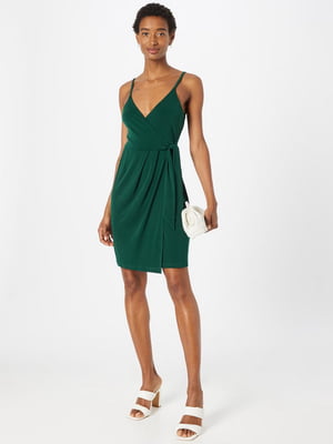 Платье-футляр зеленое | 6441188