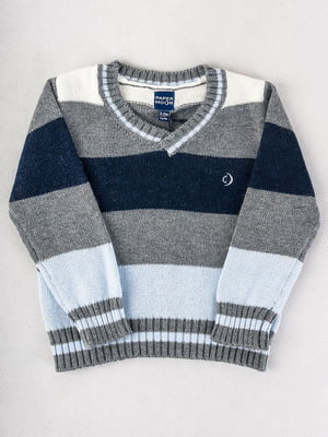 Пуловер трехцветный | 6441956