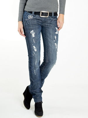 Демисезонны прямые джинсы | 6442113
