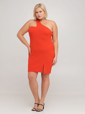 Сукня-футляр оранжева | 6442270