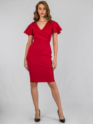 Сукня-футляр червона | 6442288