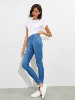 Демисезонные скинни джинсы | 6442386