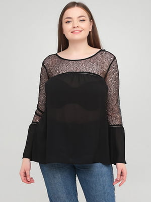 Блуза черная | 6442424