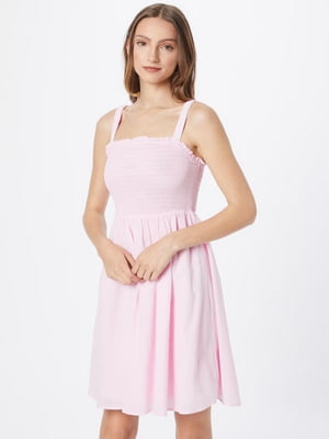 Платье А-силуэта розовое | 6442728