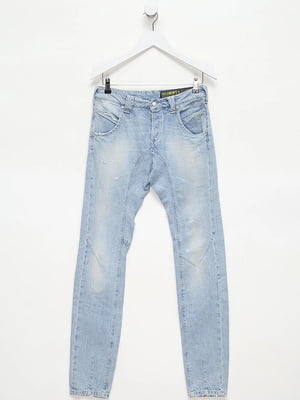 Демисезонные зауженные джинсы | 6443077