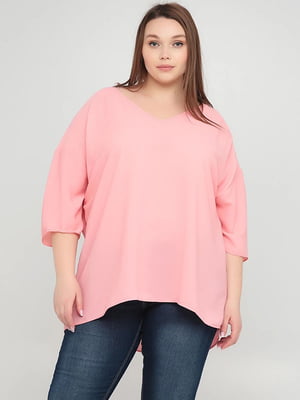 Блуза рожева | 6443338