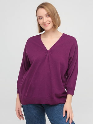 Пуловер фіолетовий | 6443603