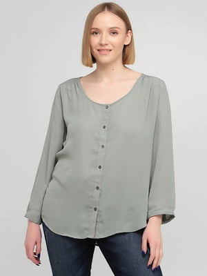 Блуза оливкового кольору | 6443629