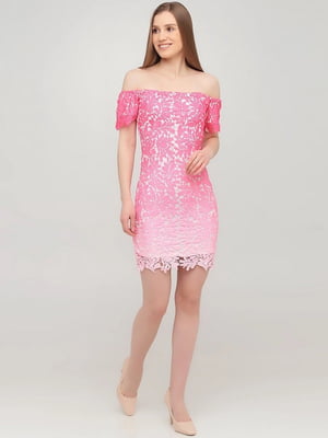 Платье розовое | 6444176