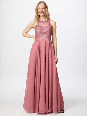 Платье вечернее розовое | 6444572