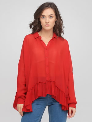 Блуза червона | 6444676