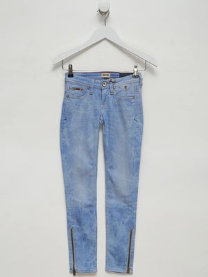 Демисезонные зауженные джинсы Tommy Hilfiger | 6444738
