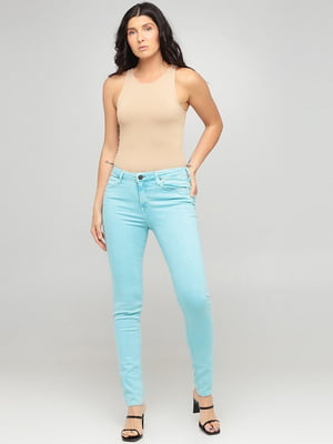 Демисезонные скинни джинсы | 6445502