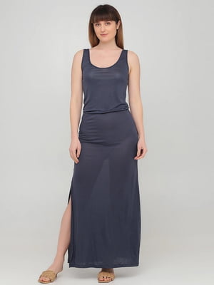 Сукня графітового кольору | 6446110