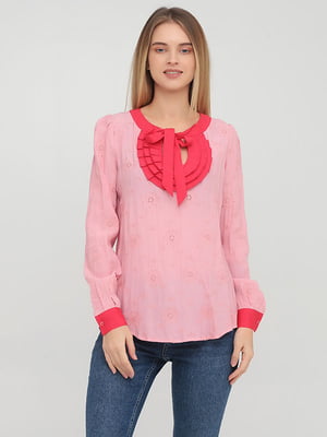 Блуза розовая | 6446306