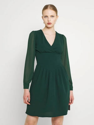 Сукня А-силуету зелена | 6446320