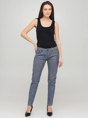 Демисезонные зауженные джинсы | 6446358