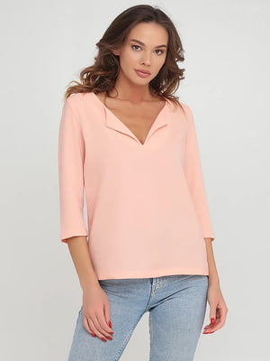Блуза персикового кольору | 6446524