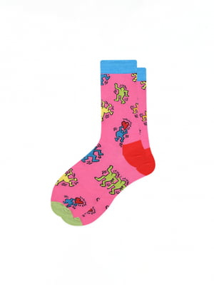 Шкарпетки «Crazy pink» | 6446729