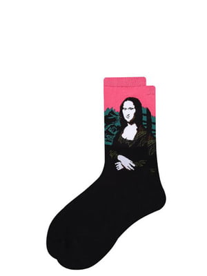 Шкарпетки «Мона ліза pink» | 6447691