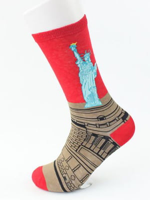 Шкарпетки «Статуя свободи» | 6447693