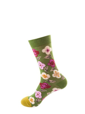 Шкарпетки «Квіти зелені» | 6447713