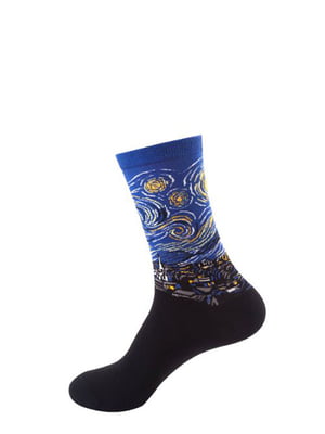 Шкарпетки «Зіркова ніч Ван Гог» | 6447720
