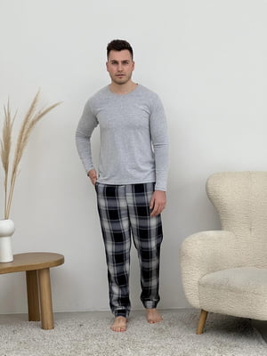 Пижама: лонгслив и штаны | 6452581