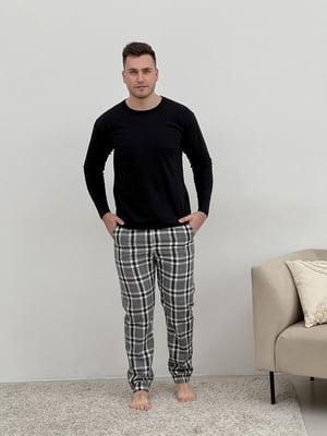 Пижама: лонгслив и штаны | 6452583