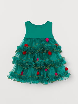 Платье зеленое | 6458836