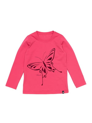 Реглан "Метелик" рожевий з малюнком | 6430180