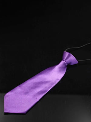 Краватка фіолетова на гумці | 6456926