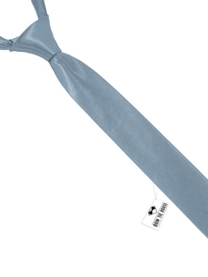 Краватка вузька світло-сіра | 6456941