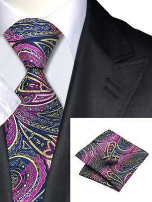 Набір: краватка та носова хустинка | 6457007