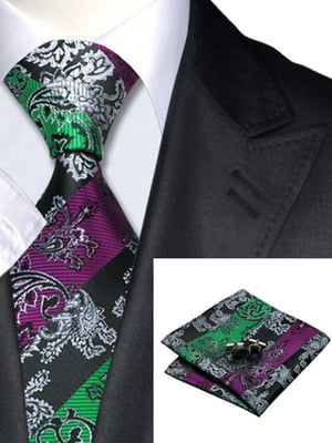 Набір: краватка та носова хустинка | 6457008