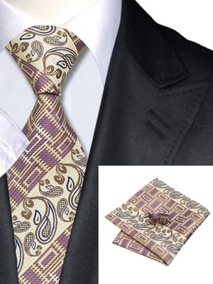 Набір: краватка та носова хустинка | 6457009