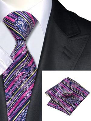 Набір: краватка та носова хустинка | 6457015