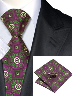 Набір: краватка та носова хустинка | 6457045