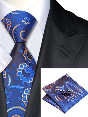 Набір: краватка та носова хустинка | 6457090
