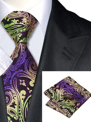 Набір: краватка та носова хустинка | 6457091